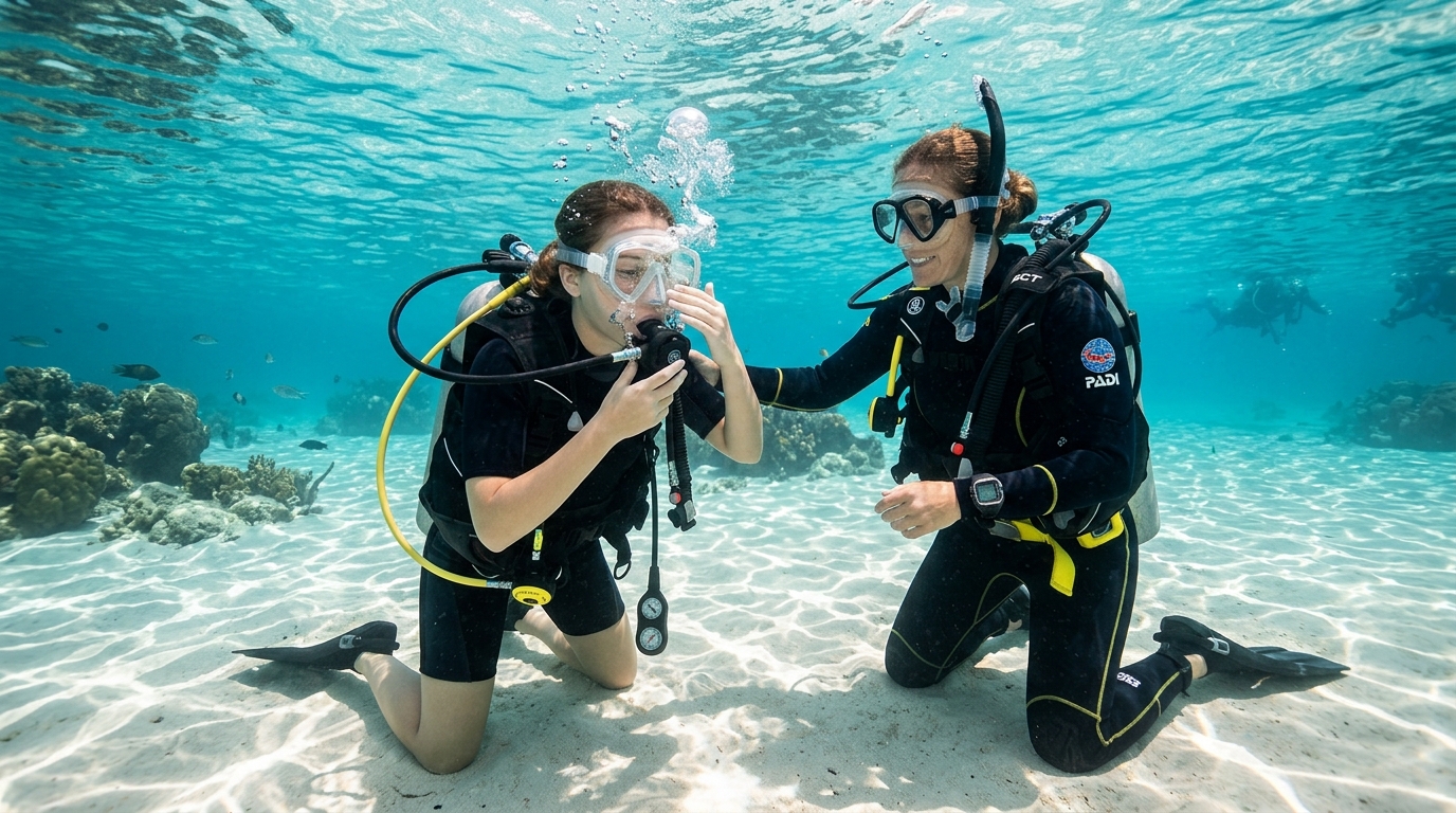 PADI Confined Water Scuba Training