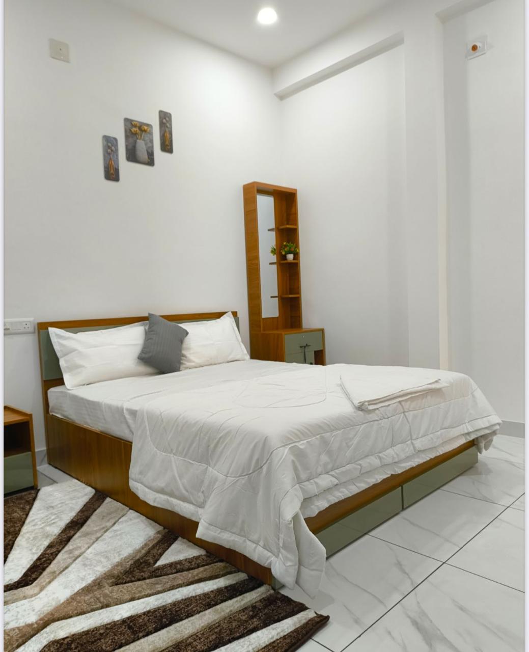 Local Homestay Entryway and Welcoming Path