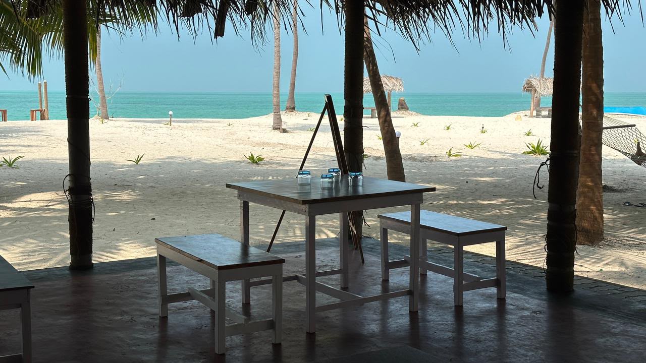 Romantic Sea Shore Walk in Lakshadweep Islands