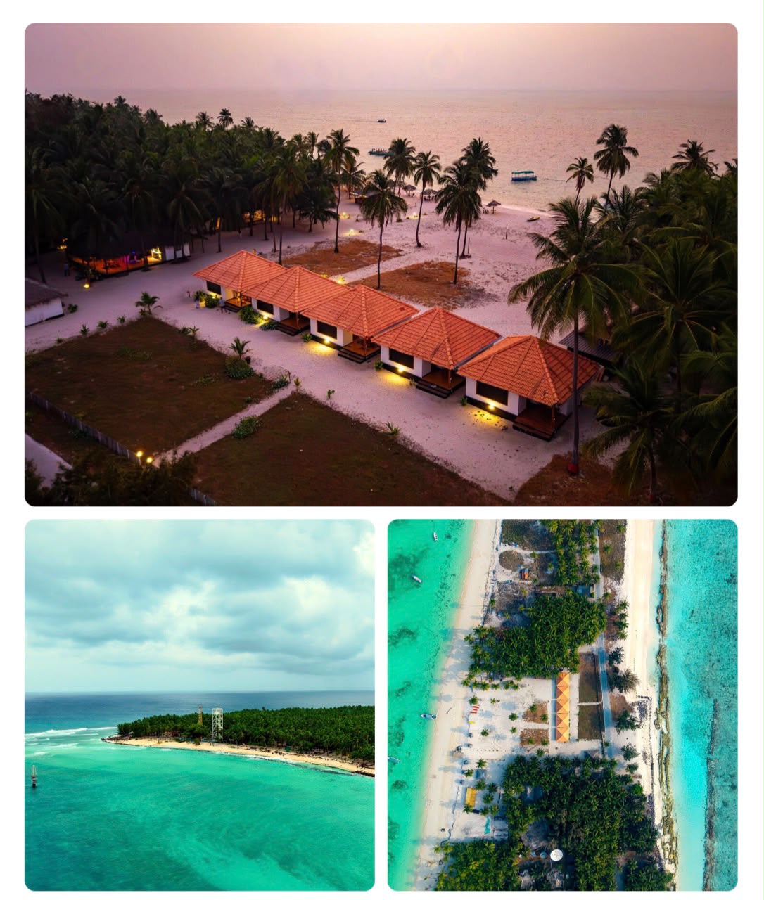 Agatti Island Lagoons and Coral Atolls