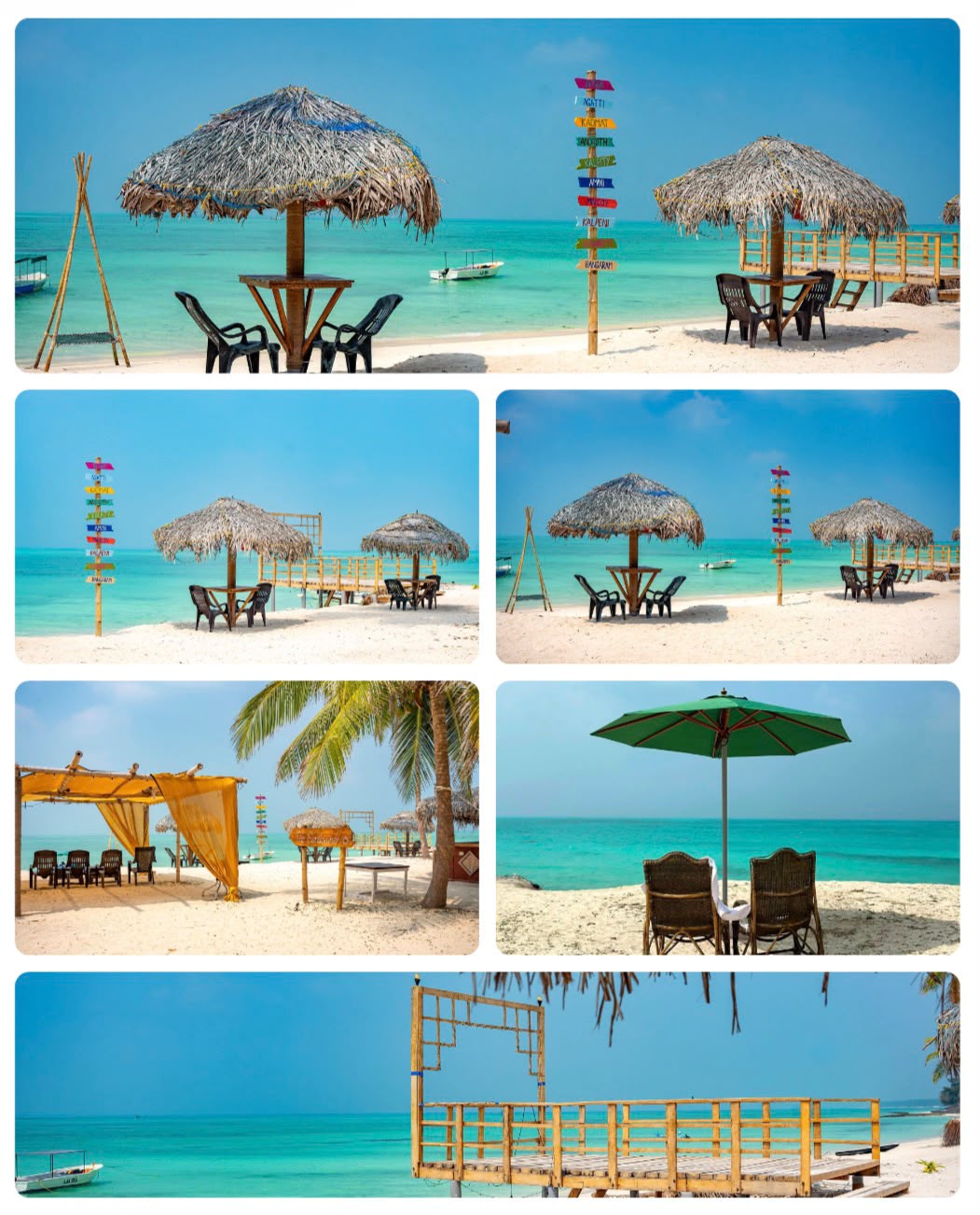 Luxury Beach Resort Room Bed Setting